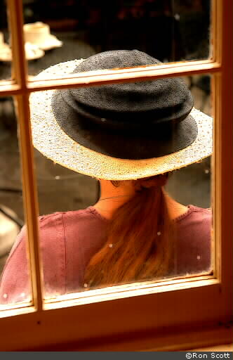 Hat Window ©Ron Scott