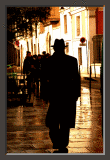Man With Hat Walking ©Ron Scott